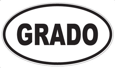 GRADO - Oval Magnet