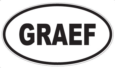 GRAEF - Oval Magnet