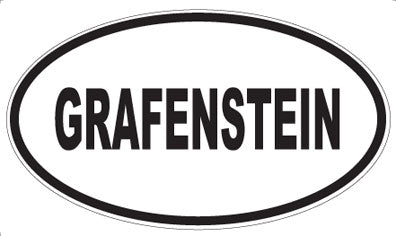 GRAFENSTEIN - Oval Magnet