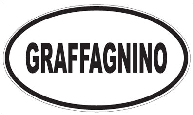 GRAFFAGNINO - Oval Magnet
