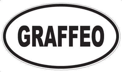 GRAFFEO - Oval Magnet
