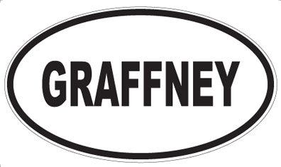 GRAFFNEY - Oval Magnet