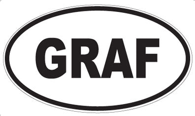 GRAF - Oval Magnet
