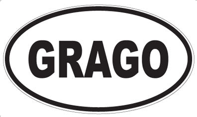 GRAGO - Oval Magnet