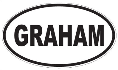 GRAHAM - Oval Magnet