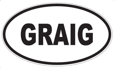 GRAIG - Oval Magnet