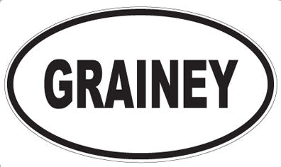 GRAINEY - Oval Magnet