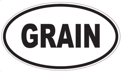 GRAIN - Oval Magnet