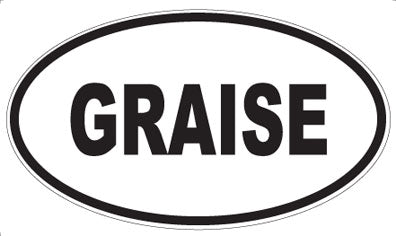 GRAISE - Oval Magnet
