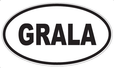GRALA - Oval Magnet