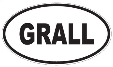 GRALL - Oval Magnet
