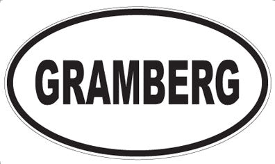 GRAMBERG - Oval Magnet
