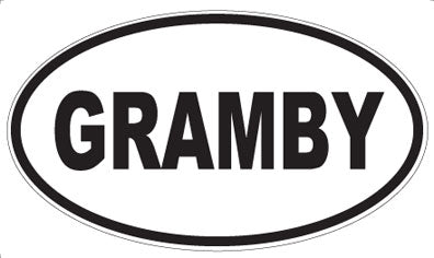GRAMBY - Oval Magnet