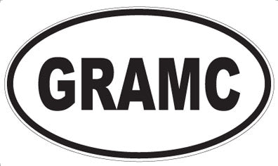 GRAMC - Oval Magnet