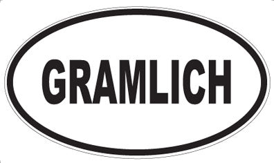 GRAMLICH - Oval Magnet