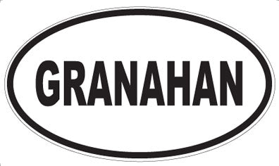 GRANAHAN - Oval Magnet