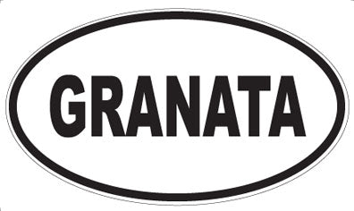GRANATA - Oval Magnet