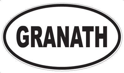 GRANATH - Oval Magnet