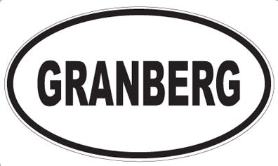 GRANBERG - Oval Magnet