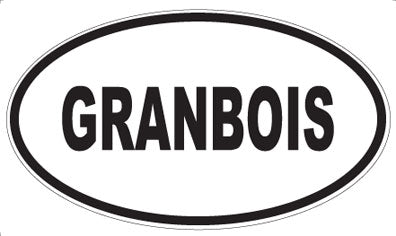 GRANBOIS - Oval Magnet