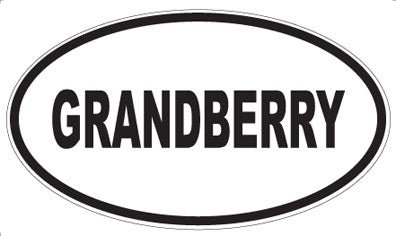 GRANDBERRY - Oval Magnet