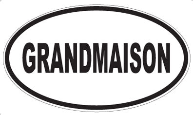 GRANDMAISON - Oval Magnet