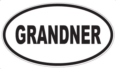 GRANDNER - Oval Magnet