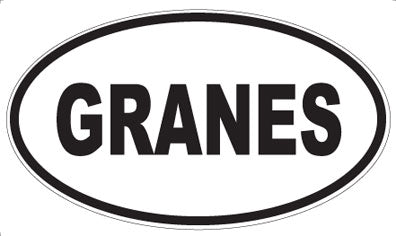 GRANES - Oval Magnet