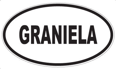 GRANIELA - Oval Magnet