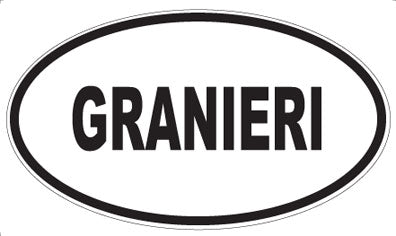 GRANIERI - Oval Magnet