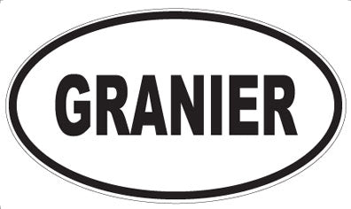 GRANIER - Oval Magnet