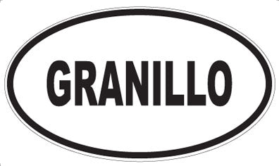 GRANILLO - Oval Magnet