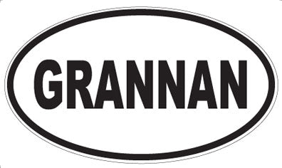 GRANNAN - Oval Magnet