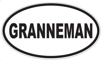 GRANNEMAN - Oval Magnet