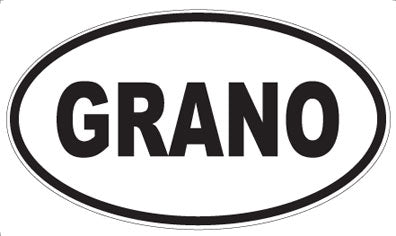 GRANO - Oval Magnet