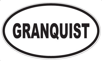 GRANQUIST - Oval Magnet
