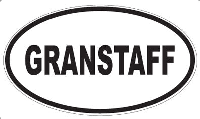 GRANSTAFF - Oval Magnet