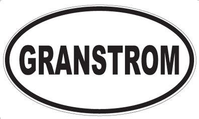 GRANSTROM - Oval Magnet