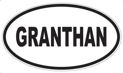 GRANTHAN - Oval Magnet