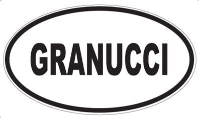 GRANUCCI - Oval Magnet