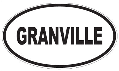 GRANVILLE - Oval Magnet