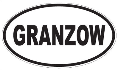 GRANZOW - Oval Magnet