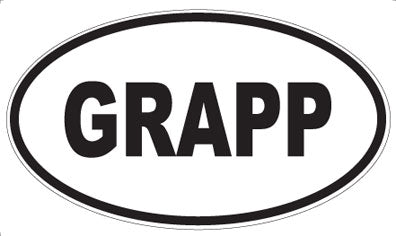 GRAPP - Oval Magnet