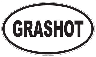 GRASHOT - Oval Magnet