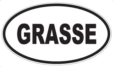 GRASSE - Oval Magnet
