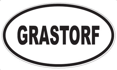 GRASTORF - Oval Magnet
