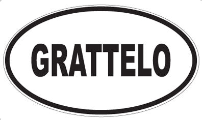 GRATTELO - Oval Magnet