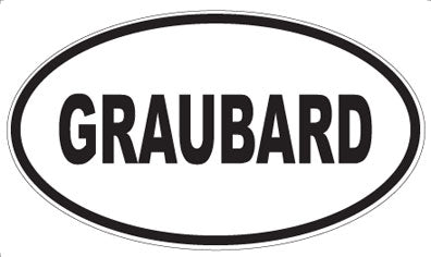 GRAUBARD - Oval Magnet