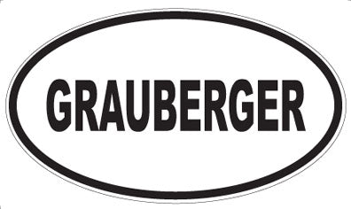 GRAUBERGER - Oval Magnet