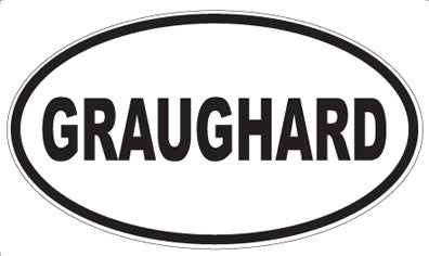 GRAUGHARD - Oval Magnet
